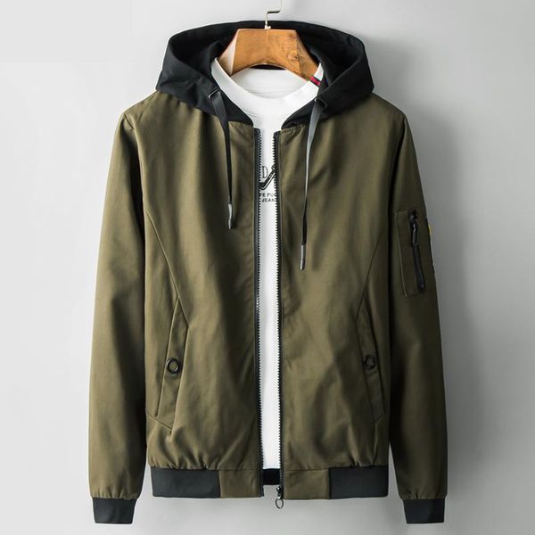 2019 new arrival fahion spring autumn men jacket thin coat fashion youth hooded casual loose size m xl 2xl 3xl, Black;brown
2019 new arrival fahion spring autumn men jacket thin coat fashion youth hooded casual loose size m xl 2xl 3xl, Black;brown