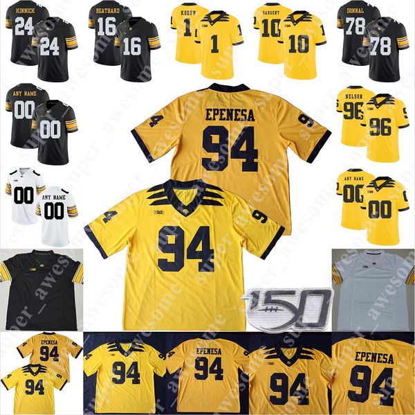 iowa hawkeyes jersey randy duncan ken ploen andre tippett marv cook gordon locke tim dwight alex karras cal jones larry station chuck long, Black
iowa hawkeyes jersey randy duncan ken ploen andre tippett marv cook gordon locke tim dwight alex karras cal jones larry station chuck long, Black