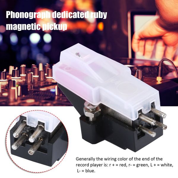 fixed hole distance of recording head magnetic cartridge stylus with lp vinyl needle for turntable record player
fixed hole distance of recording head magnetic cartridge stylus with lp vinyl needle for turntable record player