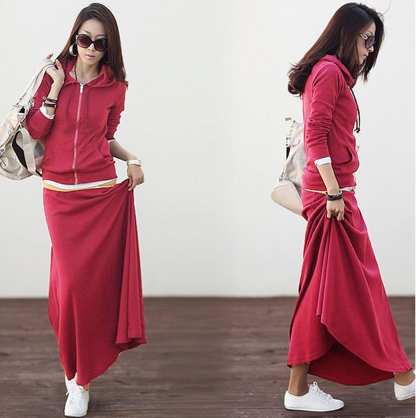 wholesale 2017 spring women casual sweatshirt and long skirt suit ladies work wear hoody and skirt 2 pieces set, White
wholesale 2017 spring women casual sweatshirt and long skirt suit ladies work wear hoody and skirt 2 pieces set, White