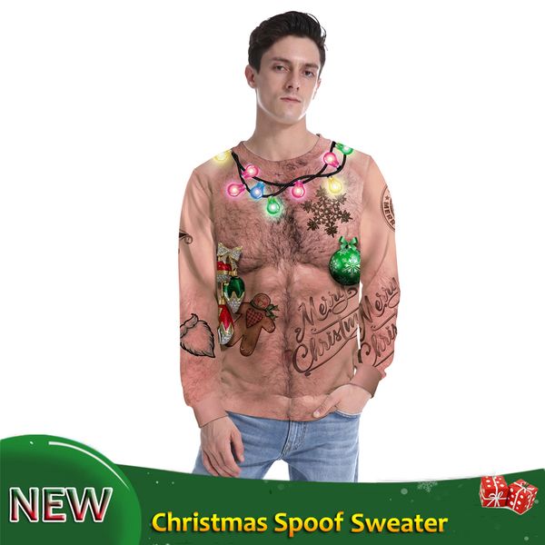 2019 muscle men printing christmas navel hair nightclub rave clothes round neck dance costume party dj costume db1180, Black;red
2019 muscle men printing christmas navel hair nightclub rave clothes round neck dance costume party dj costume db1180, Black;red