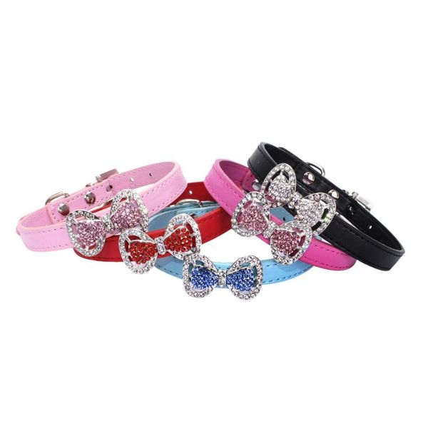 dog collars & leashes rhinestone collar sparkly crystal bow tie dogs cat bowknot diamonds for small medium pets kitten puppy 
dog collars & leashes rhinestone collar sparkly crystal bow tie dogs cat bowknot diamonds for small medium pets kitten puppy