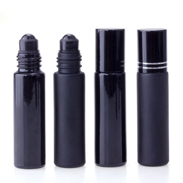 10ml matte black glass roll on perfume bottles essential oil packing bottles with black gestone roller ball
10ml matte black glass roll on perfume bottles essential oil packing bottles with black gestone roller ball