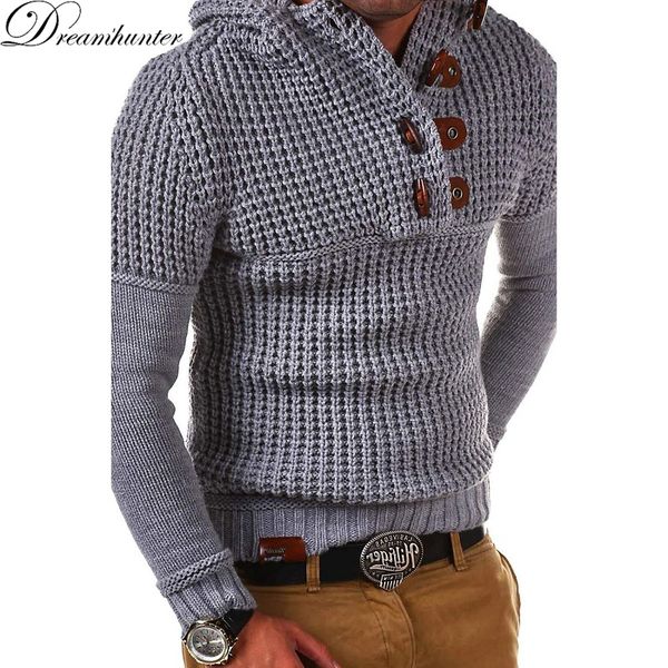 mens casual hooded sweater 2019 autumn long sleeve solid color button pullovers homme fit slim winter thick warm knitted sweater, White;black
mens casual hooded sweater 2019 autumn long sleeve solid color button pullovers homme fit slim winter thick warm knitted sweater, White;black