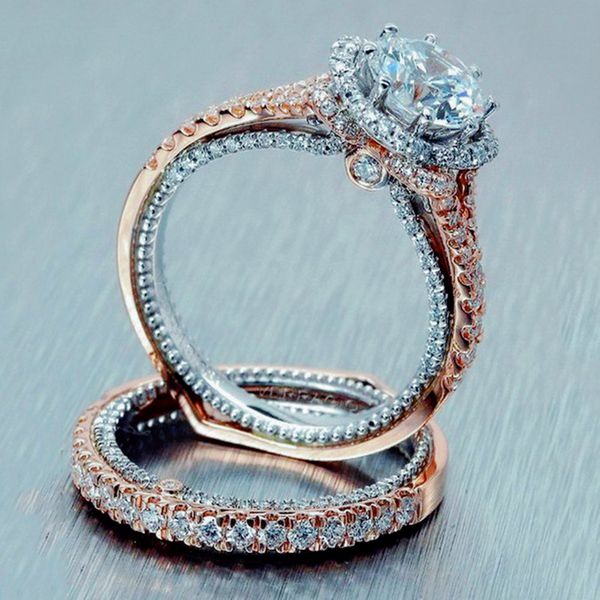 loredana luxury female ring set luxury 18kt rose gold filled ring vintage wedding band promise engagement rings for women, Slivery;golden
loredana luxury female ring set luxury 18kt rose gold filled ring vintage wedding band promise engagement rings for women, Slivery;golden