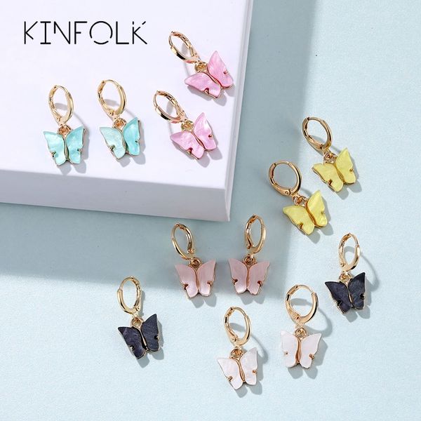 kinfolk fashion butterfly acrylic hoop earrings for women dangle charm butterfly chain jewelry charms earring bohemian 2020, Golden;silver
kinfolk fashion butterfly acrylic hoop earrings for women dangle charm butterfly chain jewelry charms earring bohemian 2020, Golden;silver