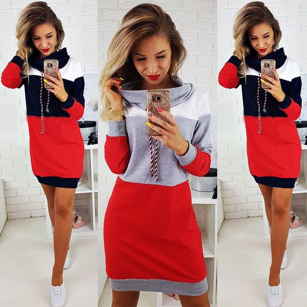 women winter hoody long sleeve dress ladies sweatshirt, Black
women winter hoody long sleeve dress ladies sweatshirt, Black