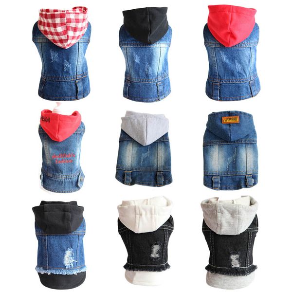 2020 new design denim dog jacket cowboy personalized pet cat jeans vest hoodie puppy clothes for chihuahua pomeranians shih tzu
2020 new design denim dog jacket cowboy personalized pet cat jeans vest hoodie puppy clothes for chihuahua pomeranians shih tzu