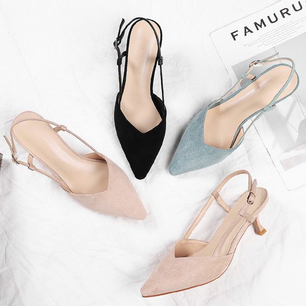 sandals women 2020 new high-heeled sandals women's stiletto spring shoes ladies pointed womens shoes woman, Black
sandals women 2020 new high-heeled sandals women's stiletto spring shoes ladies pointed womens shoes woman, Black