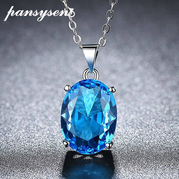 pansysen 925 sterling silver oval sea blue z pendants necklaces bride wedding engagement party fine jewelry silver necklace
pansysen 925 sterling silver oval sea blue z pendants necklaces bride wedding engagement party fine jewelry silver necklace