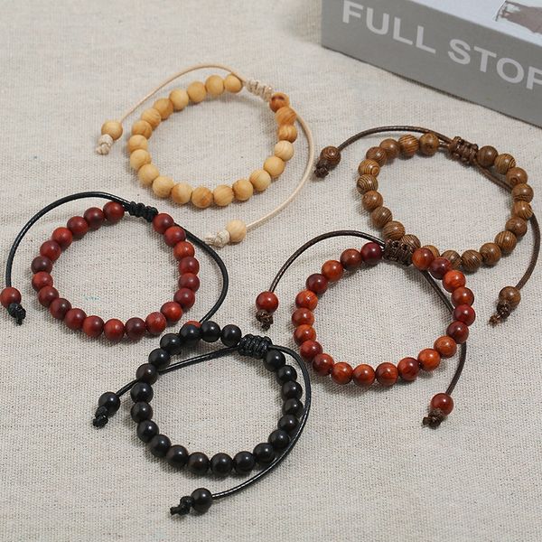 2019 new pear wood strand bracelets rosewood beads rope bracelet buddhist gifts bracelets for men women fashion jewelry, Black
2019 new pear wood strand bracelets rosewood beads rope bracelet buddhist gifts bracelets for men women fashion jewelry, Black