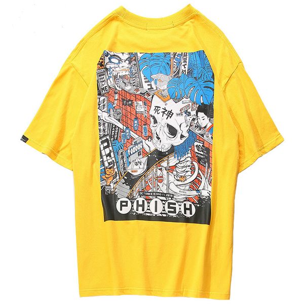 sifan 2019 men harajuku t shirt cartoon skull assembly line t-shirt japanese style streetwear oversized tshirt summer tees cotton, White;black
sifan 2019 men harajuku t shirt cartoon skull assembly line t-shirt japanese style streetwear oversized tshirt summer tees cotton, White;black