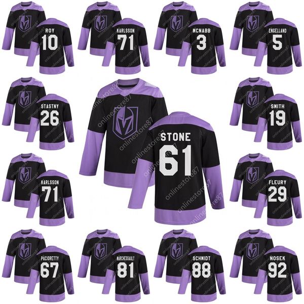 2019 vegas golden knights fights cancer jersey mark stone tomas nosek vegas golden knights ryan reaves marc-andre fleury max pacioretty, Black
2019 vegas golden knights fights cancer jersey mark stone tomas nosek vegas golden knights ryan reaves marc-andre fleury max pacioretty, Black