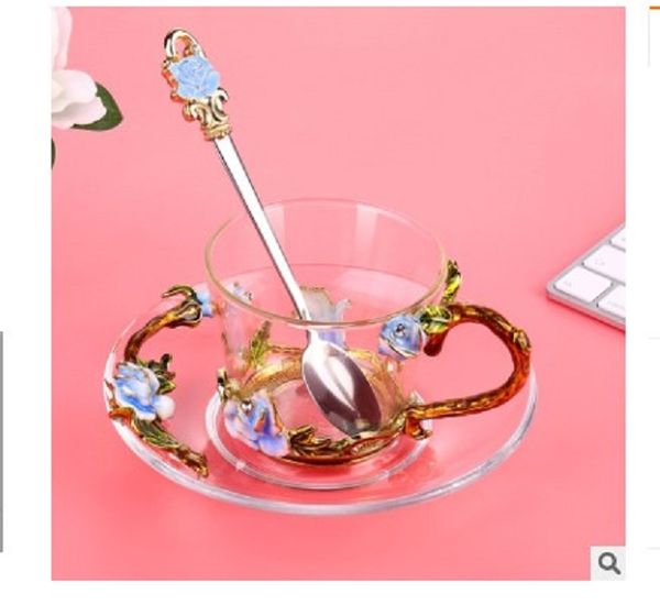 2020 coffee cup kitchen, dining bar creative personalized cup enamel glass with spoon drinking cup domesti drinkware
2020 coffee cup kitchen, dining bar creative personalized cup enamel glass with spoon drinking cup domesti drinkware