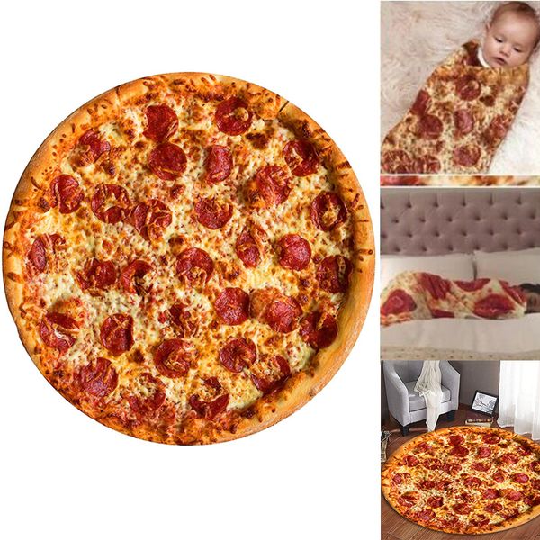 pizza soft flannel blanket wrap round throw towels warm decoration for home children 120/150/160/180cm e2s
pizza soft flannel blanket wrap round throw towels warm decoration for home children 120/150/160/180cm e2s