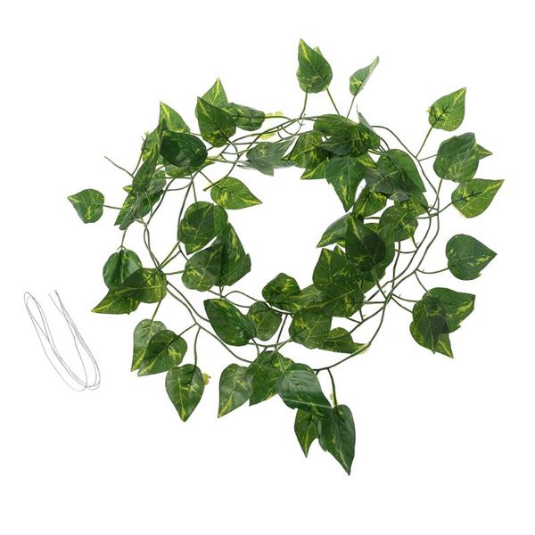 artificial vine reptile terrarium box habitat decoration lizard green fake plants leaves
artificial vine reptile terrarium box habitat decoration lizard green fake plants leaves