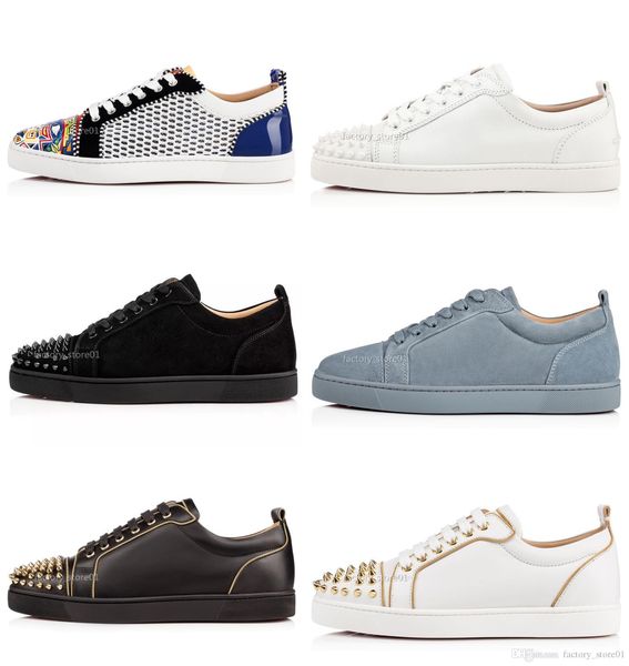 designers sneakers red bottom low cut spikes flats shoes for men women leather sneakers casual shoes with dust bag party wedding sneaker, Black
designers sneakers red bottom low cut spikes flats shoes for men women leather sneakers casual shoes with dust bag party wedding sneaker, Black