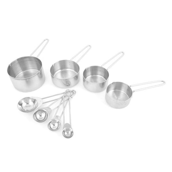 kitchen baking cooking stainless steel measuring spoon cup 8 in 1 set other kitchen tools
kitchen baking cooking stainless steel measuring spoon cup 8 in 1 set other kitchen tools