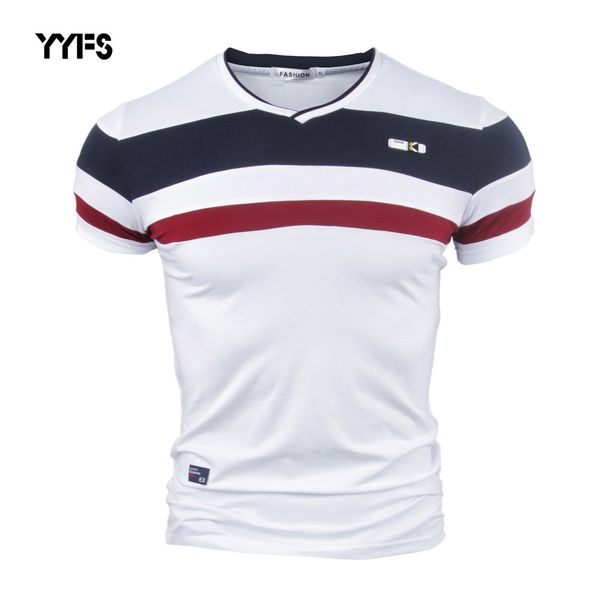 men short sleeve t shirts for man new summer 100% pure cotton vintage patchwork tees v neck cotton tshirt homme m-4xl, White;black
men short sleeve t shirts for man new summer 100% pure cotton vintage patchwork tees v neck cotton tshirt homme m-4xl, White;black