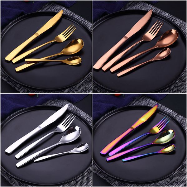 restaruant 4pcs gold plated set cutlery colorful stainless steel dinning set wholesale dinnerware tableware flatware l
restaruant 4pcs gold plated set cutlery colorful stainless steel dinning set wholesale dinnerware tableware flatware l