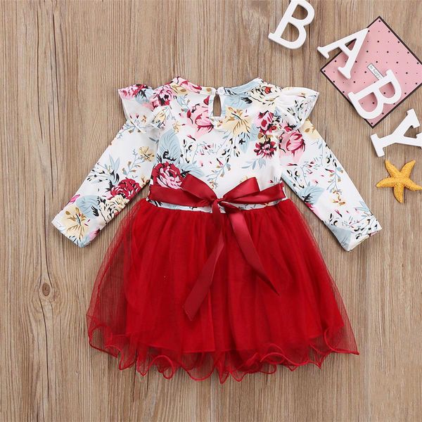 новейшая мода малыш baby girl одежда цветочный принт с длинным рукавом пачка тюль платье цельный наряд сарафан, White
новейшая мода малыш baby girl одежда цветочный принт с длинным рукавом пачка тюль платье цельный наряд сарафан, White