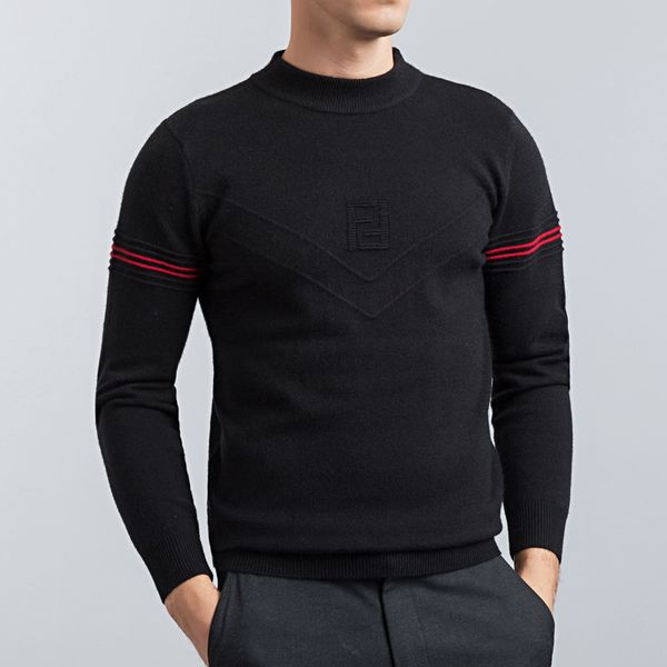 2019 new men streetwear fashion wool sweaters knitwear autumn winter casual wool sweater fitness pullover sweaters homme 8812, White;black
2019 new men streetwear fashion wool sweaters knitwear autumn winter casual wool sweater fitness pullover sweaters homme 8812, White;black