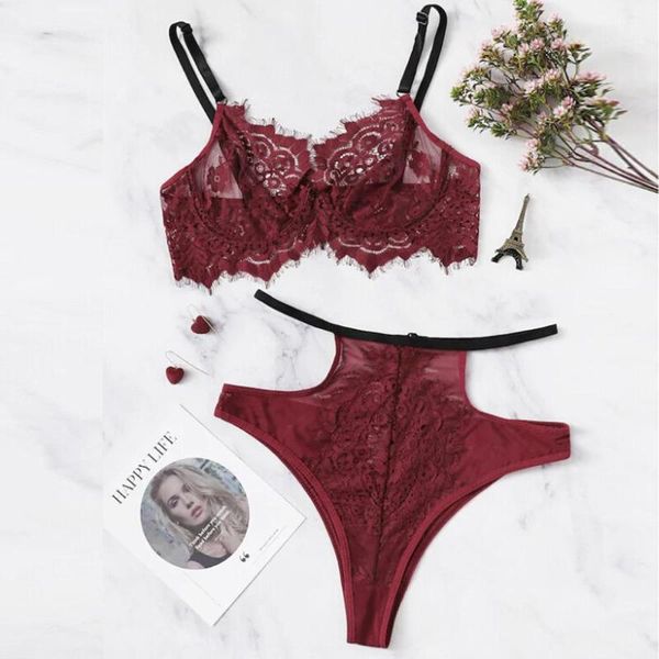 2020 lingerie bra set women's sleepwear sleeveless strap lace trim satin cami pajama sets bras women brief sets b4, Red;black
2020 lingerie bra set women's sleepwear sleeveless strap lace trim satin cami pajama sets bras women brief sets b4, Red;black