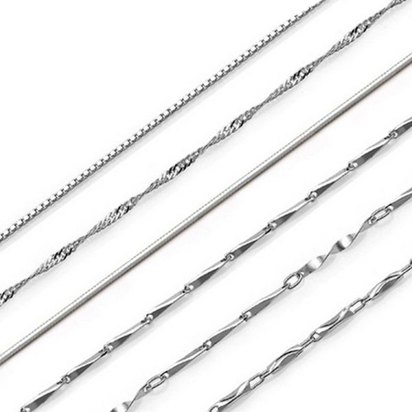 s925 sterling silver necklace female japan and south korea all-match chain jewelry water wave box melon seeds snake bone ingot clavicle silv
s925 sterling silver necklace female japan and south korea all-match chain jewelry water wave box melon seeds snake bone ingot clavicle silv