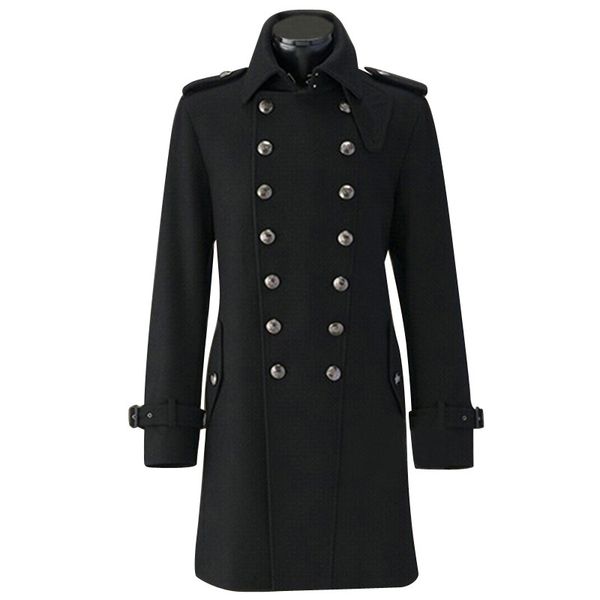 1940s europe pop winter men lapel german military uniform retro classic trench coat german ss double breasted woolen overcoat, Tan;black
1940s europe pop winter men lapel german military uniform retro classic trench coat german ss double breasted woolen overcoat, Tan;black