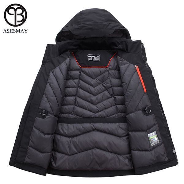asesmay 2018 men down jacket men's winter parka thick warm hoodies white duck down coat mens brand clothing outcoat, Black
asesmay 2018 men down jacket men's winter parka thick warm hoodies white duck down coat mens brand clothing outcoat, Black
