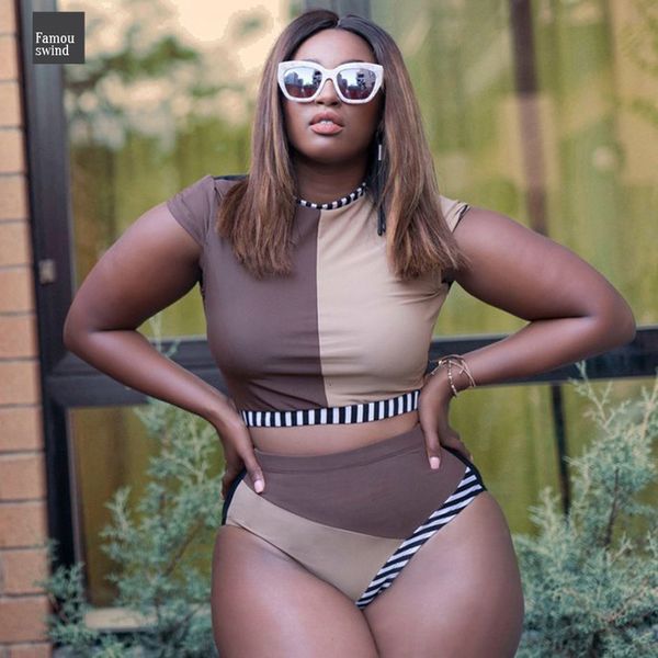 bikini plus size swimwear set women large size patchwork crop push up swimsuits bikini high waist bathing suit ladies, White;black
bikini plus size swimwear set women large size patchwork crop push up swimsuits bikini high waist bathing suit ladies, White;black