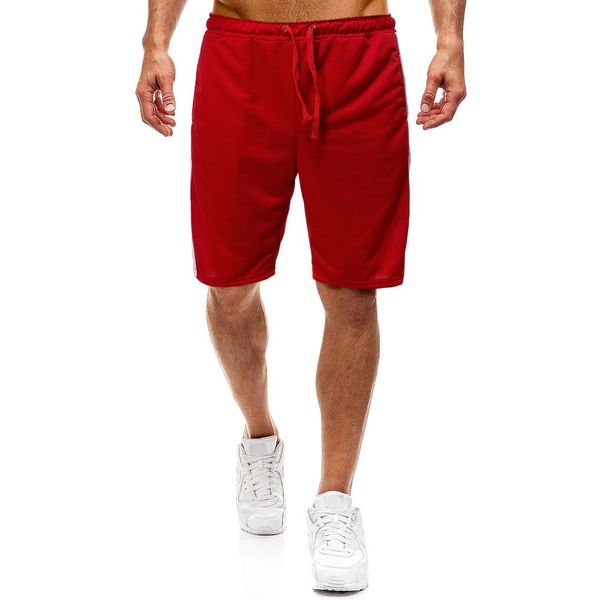 foreign trade men's sports shorts stitching design casual shorts, White;black
foreign trade men's sports shorts stitching design casual shorts, White;black