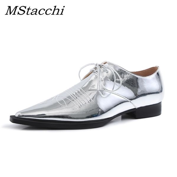 mstacchi new patent leather shiny pointed toe pumps women lace-up shallow flats spring autumn shoes woman low heels fashion shoe, Black
mstacchi new patent leather shiny pointed toe pumps women lace-up shallow flats spring autumn shoes woman low heels fashion shoe, Black