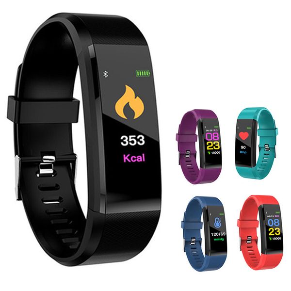 id115 plus smart bracelet fitness tracker band heart rate blood pressure monitor smart wristband for apple color for iphone android 
id115 plus smart bracelet fitness tracker band heart rate blood pressure monitor smart wristband for apple color for iphone android