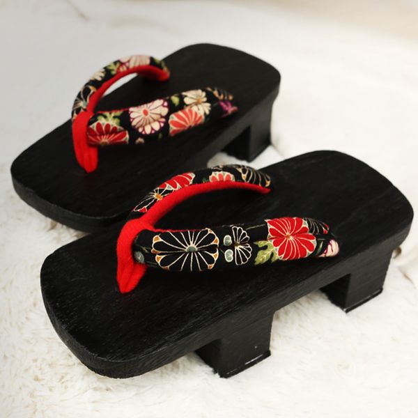 2017 summer women sandals japanese gate gentleman bidentate clogs candlenut geta cosplay costumes flip flops, Black
2017 summer women sandals japanese gate gentleman bidentate clogs candlenut geta cosplay costumes flip flops, Black