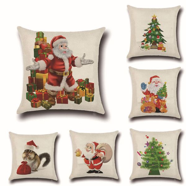 eco-friendly merry christmas pillow case 45*45cm christmas tree santa claus cotton linen throw pillow cushion cover sofa pillow cover
eco-friendly merry christmas pillow case 45*45cm christmas tree santa claus cotton linen throw pillow cushion cover sofa pillow cover