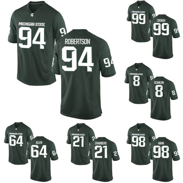 auston robertson stitched men's michigan state spartans matt allen cole hahn cam chambers brett scanlon college football jersey, Black
auston robertson stitched men's michigan state spartans matt allen cole hahn cam chambers brett scanlon college football jersey, Black