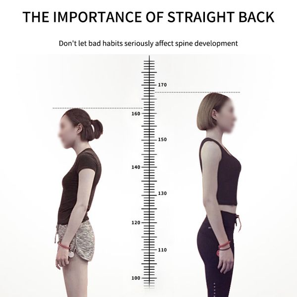 posture corrector for men and women back posture brace clavicle support sslouching and hunching adjustable back trainer, Black;blue 
posture corrector for men and women back posture brace clavicle support sslouching and hunching adjustable back trainer, Black;blue