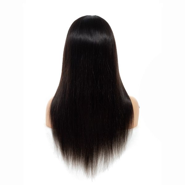 180% density lace front human hair wigs brazilian straight human hair wigs pre plucked 4*4 lace closure wig for women remy hair, Black
180% density lace front human hair wigs brazilian straight human hair wigs pre plucked 4*4 lace closure wig for women remy hair, Black