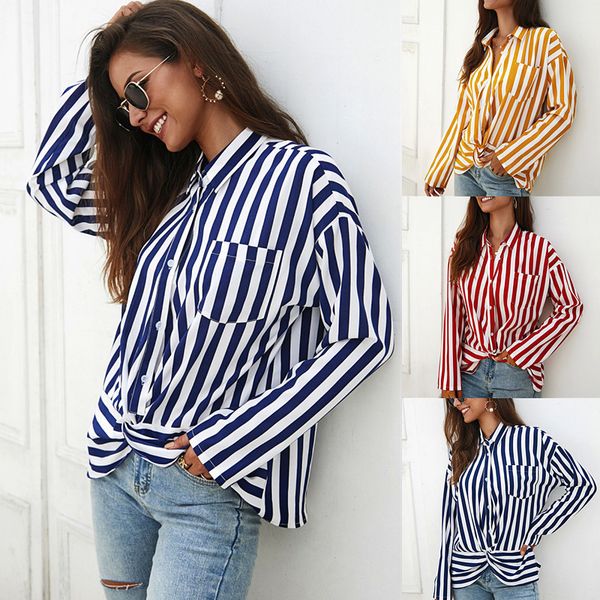 2020 women spring long sleeve striped chiffon shirt ladies long sleeve v-neck casual loose female vintage streetwear, White
2020 women spring long sleeve striped chiffon shirt ladies long sleeve v-neck casual loose female vintage streetwear, White