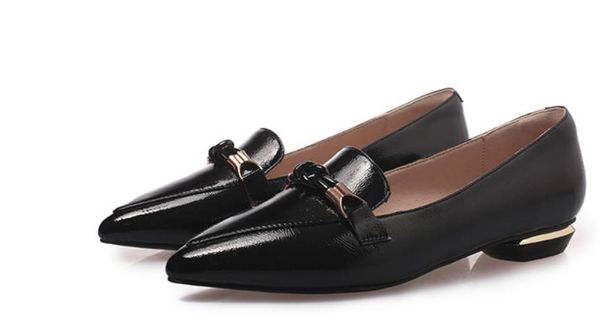 2019 women's shoes in spring and autumn with new style low heel pointed end#85, Black
2019 women's shoes in spring and autumn with new style low heel pointed end#85, Black