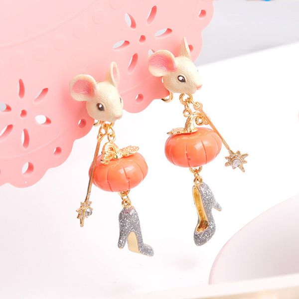 juicy grape 925 silver needle earrings hand painted enamel cute mouse stud earrings pumpkin crystal shoe earrings for women j190629, Golden;silver
juicy grape 925 silver needle earrings hand painted enamel cute mouse stud earrings pumpkin crystal shoe earrings for women j190629, Golden;silver