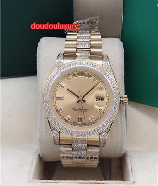 golden stainless steel men's watch gold face diamond stainless steel strap new automatic fashion wrist watch, Slivery;brown
golden stainless steel men's watch gold face diamond stainless steel strap new automatic fashion wrist watch, Slivery;brown