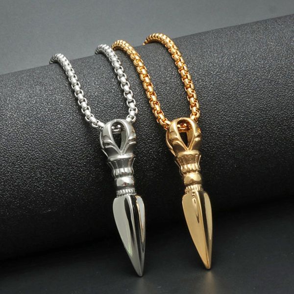 arrow necklace stainless steel gold men necklace waterproof link curb chains hip hop jewelry pendant chain men, Silver
arrow necklace stainless steel gold men necklace waterproof link curb chains hip hop jewelry pendant chain men, Silver