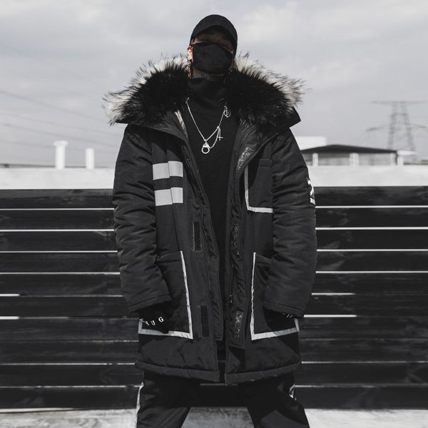 winter jackets men parka men coats 2018 winter jacket slim thicken fur hooded outwear warm coat, Tan;black 
winter jackets men parka men coats 2018 winter jacket slim thicken fur hooded outwear warm coat, Tan;black