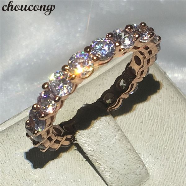 choucong handmade infinity ring round 4mm diamond rose gold filled 925 silver engagement wedding band rings for women, Slivery;golden
choucong handmade infinity ring round 4mm diamond rose gold filled 925 silver engagement wedding band rings for women, Slivery;golden
