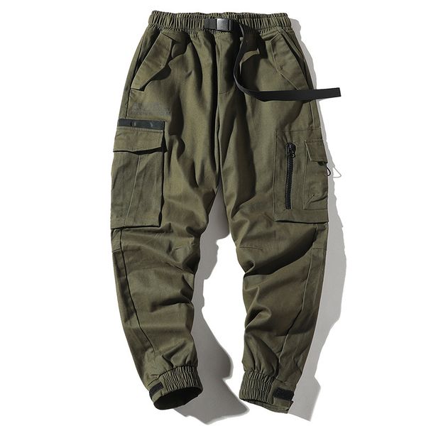 men's harem pants 2020 new hip hop casual male tatical joggers trousers fashion streetwear side pockets cargo pants, Black
men's harem pants 2020 new hip hop casual male tatical joggers trousers fashion streetwear side pockets cargo pants, Black