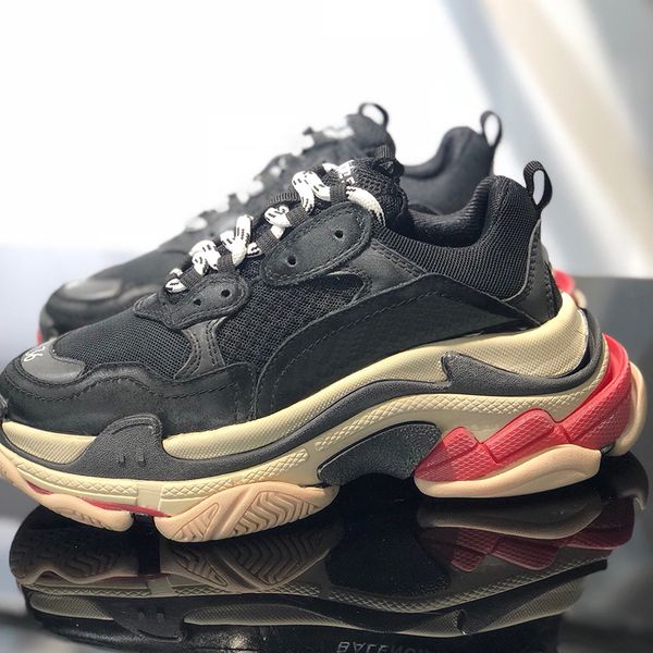 2019 сетка зашнуровать обувь для ходьбы роскошные папа обувь chaussures femme triple s 17fw кроссовки для мужчин женщин старинные старый дед, Black
2019 сетка зашнуровать обувь для ходьбы роскошные папа обувь chaussures femme triple s 17fw кроссовки для мужчин женщин старинные старый дед, Black