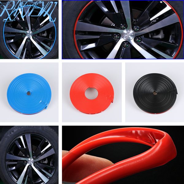 8m car wheel hub decorative strip auto rim/tire protection for punto 500 palio argo grande panda
8m car wheel hub decorative strip auto rim/tire protection for punto 500 palio argo grande panda
