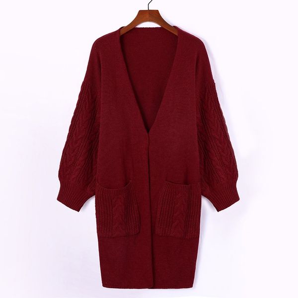 plus size womens pocket long sleeve solid color print knit sweater cardigan casual long cardigan ropa mujer invierno 2019, Black
plus size womens pocket long sleeve solid color print knit sweater cardigan casual long cardigan ropa mujer invierno 2019, Black